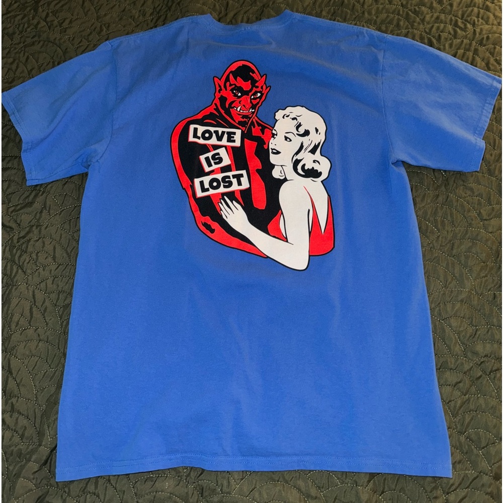 Empyre blue/orange size large t-shirt
